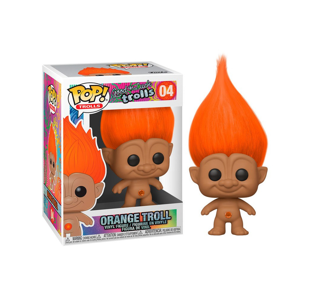 Funko POP Trolls Orange Troll 04 – figurka kolekcjonerska Funko