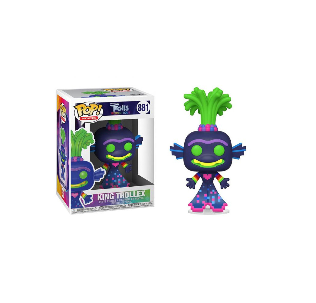 Funko POP Trolls King Trollex 881 – figurka kolekcjonerska dla fana
