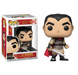 Funko POP! Mulan Li Shang 631 – figurka kolekcjonerska Disney