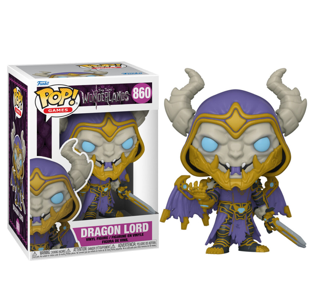 Funko POP Wonderlands Dragon Lord 860 – figurka kolekcjonerska