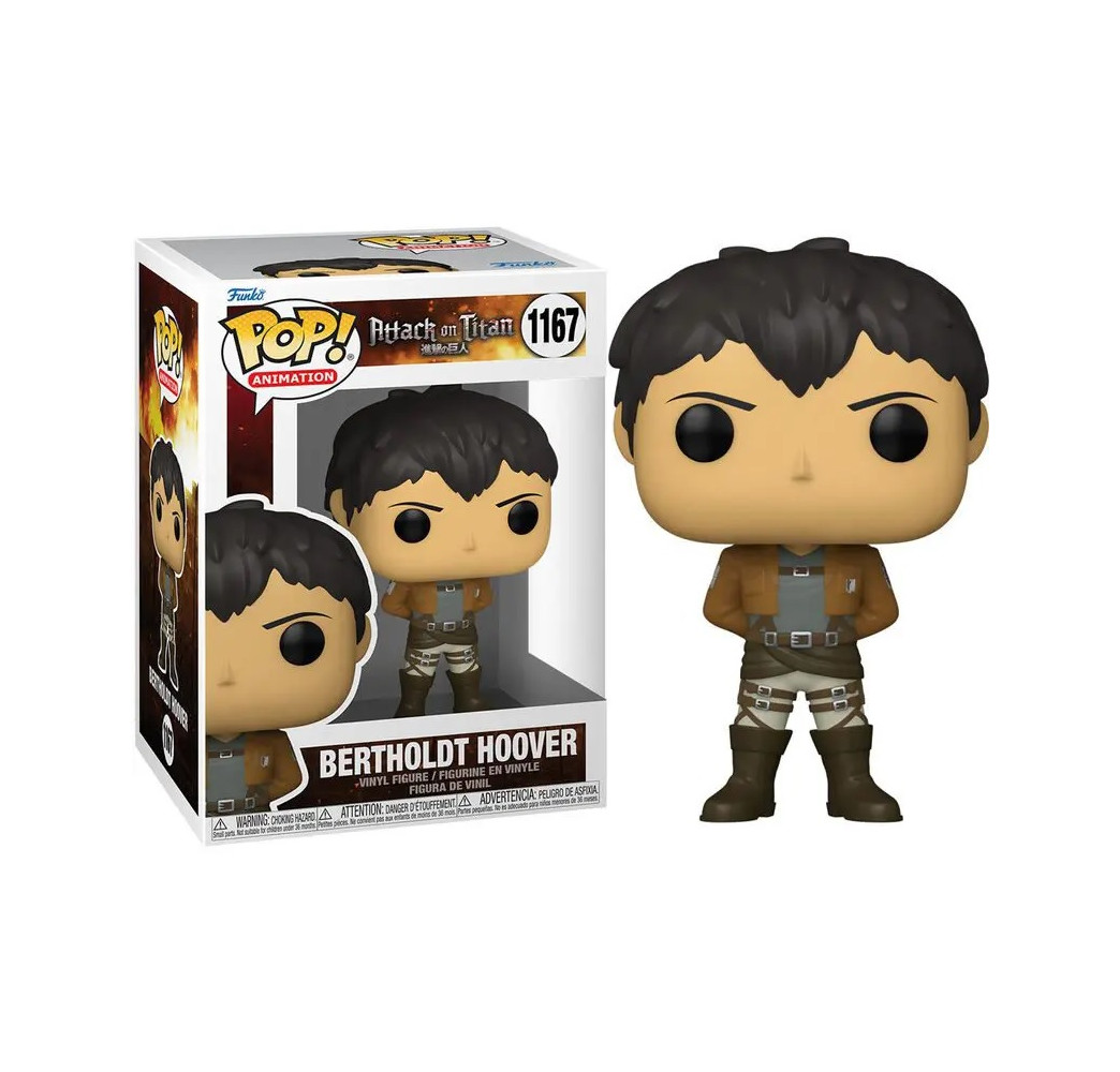 Funko POP Attack on Titan Bertholdt Hoover 1167 – figurka kolekcjonerska