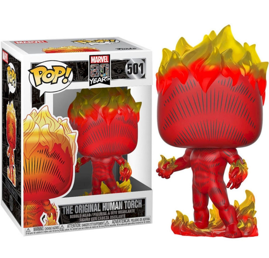 Funko POP Marvel Human Torch 501 – figurka kolekcjonerska Marvel