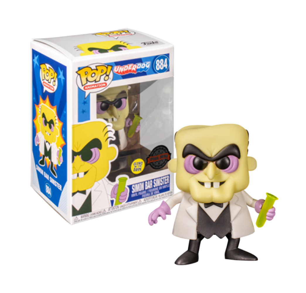 Funko POP Underdog Simon Bar Sinister Glow – figurka kolekcjonerska