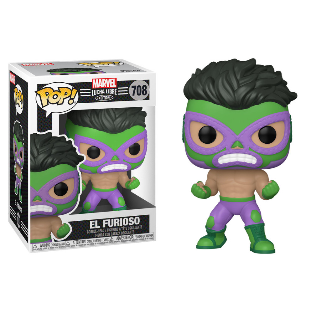 Funko POP! Lucha Libre El Furioso 708 – figurka kolekcjonerska Funko