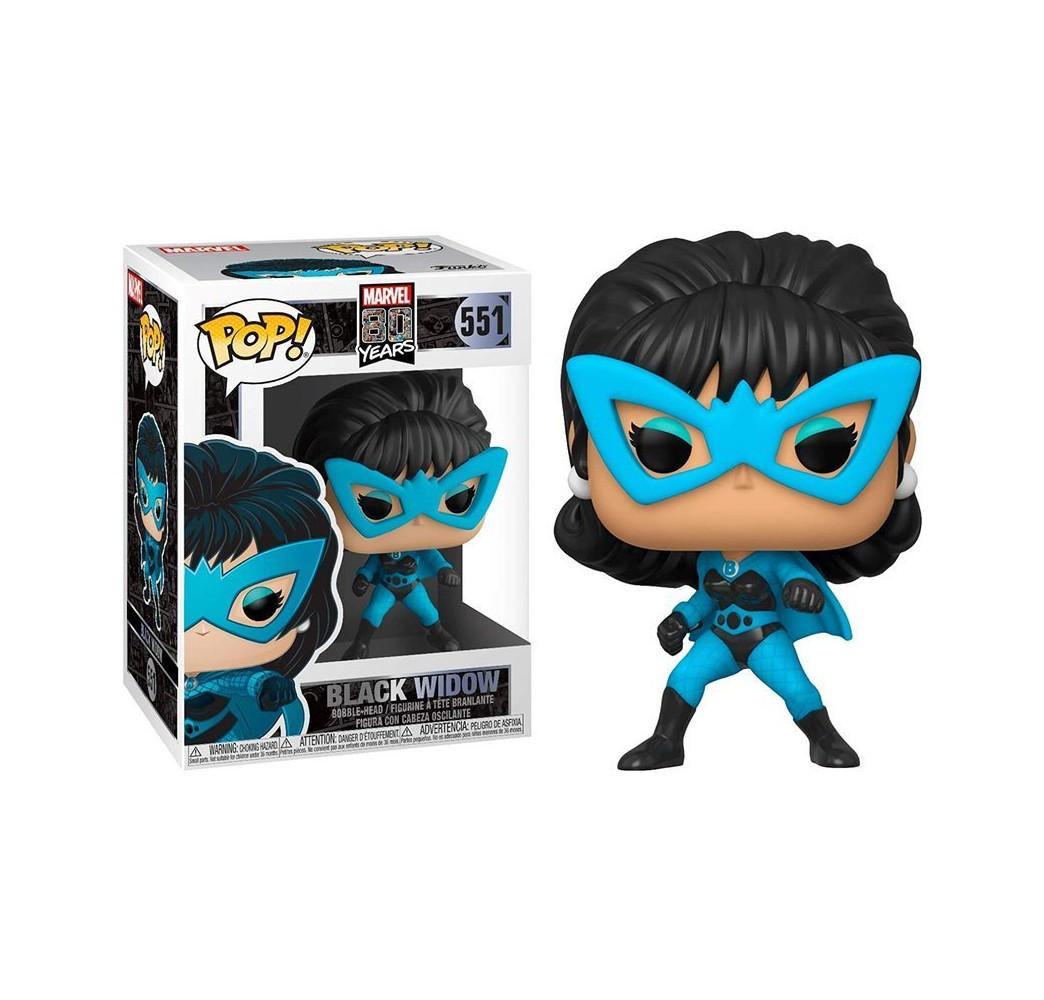 Funko POP Marvel 80th Black Widow 551 – figurka kolekcjonerska