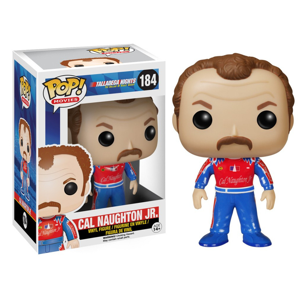 Funko POP Talladega Nights Cal Naughton Jr 184 – figurka kolekcjonerska