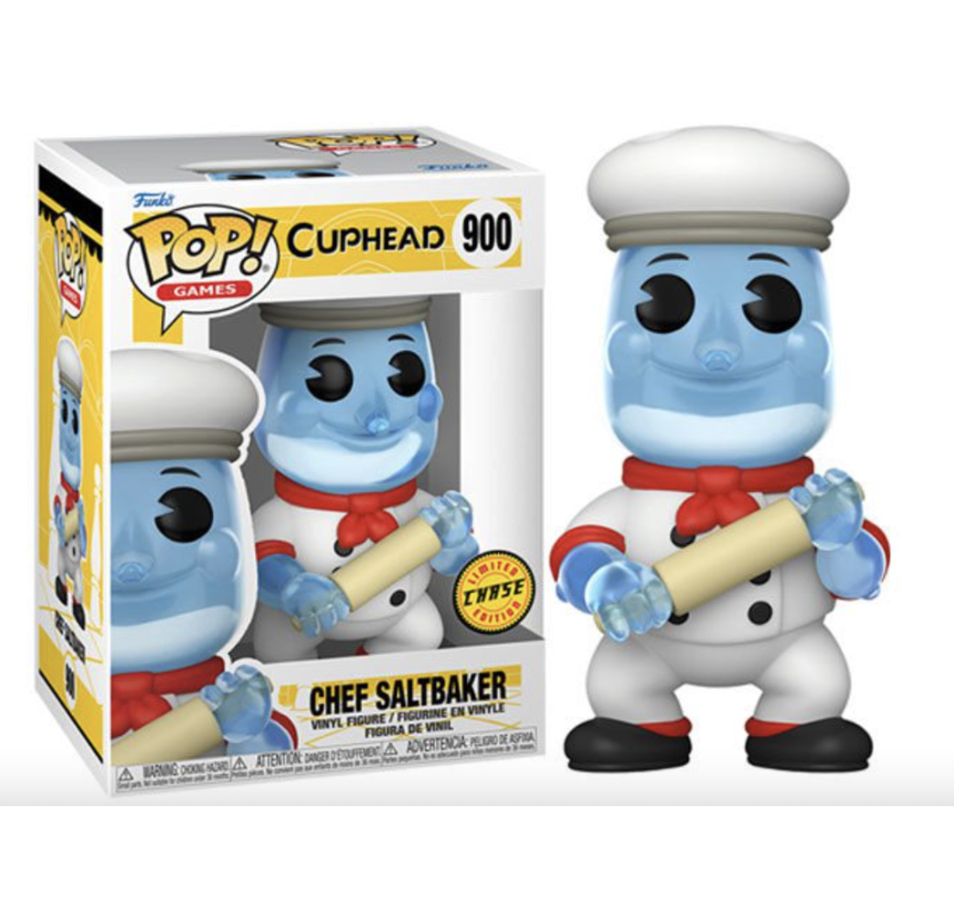 Funko POP Cuphead Chef Saltbaker 900 Chase – figurka kolekcjonerska