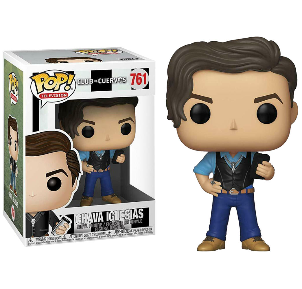Funko POP Club DE Cuervos Chava Iglesias 761 – figurka kolekcjonerska