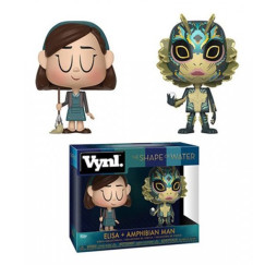 Funko POP Shape of Water Amphibian Man + Elsa – figurka kolekcjonerska