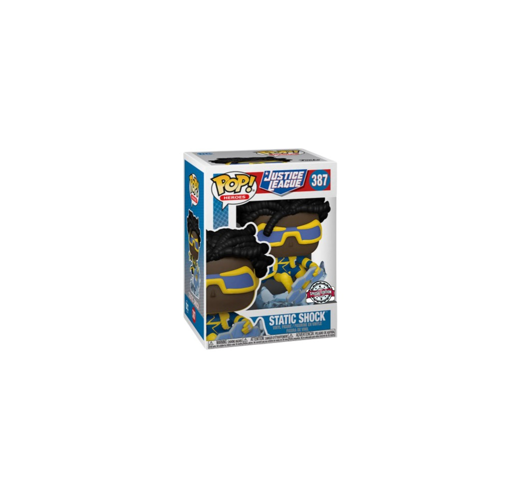 Funko POP Justice League Static Shock 387 – figurka kolekcjonerska
