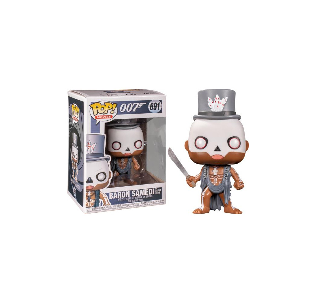 Funko POP James Bond Baron Samedi 691 – figurka kolekcjonerska
