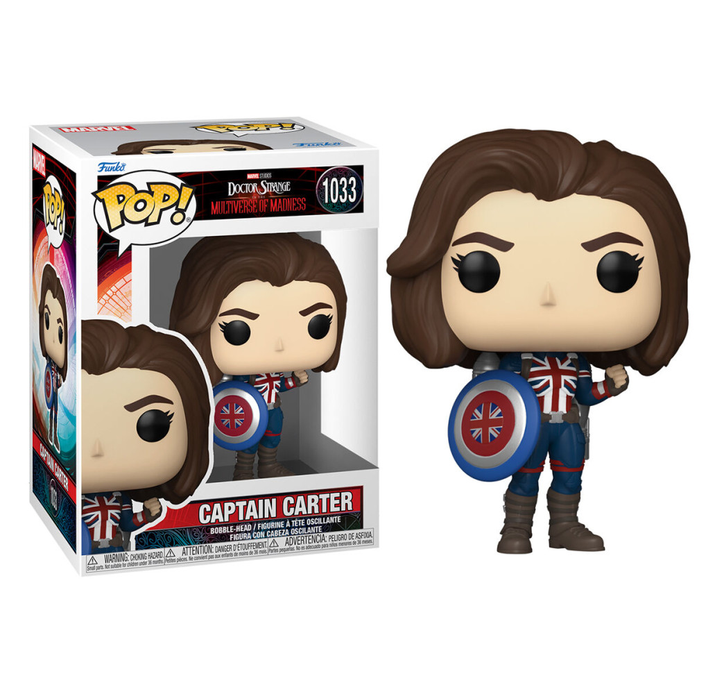 Funko POP Doctor Strange Captain Carter 1033 – figurka kolekcjonerska