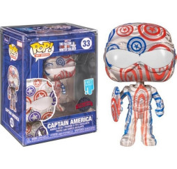 Funko POP! Art Series Captain America case – prezent dla kolekcjonera