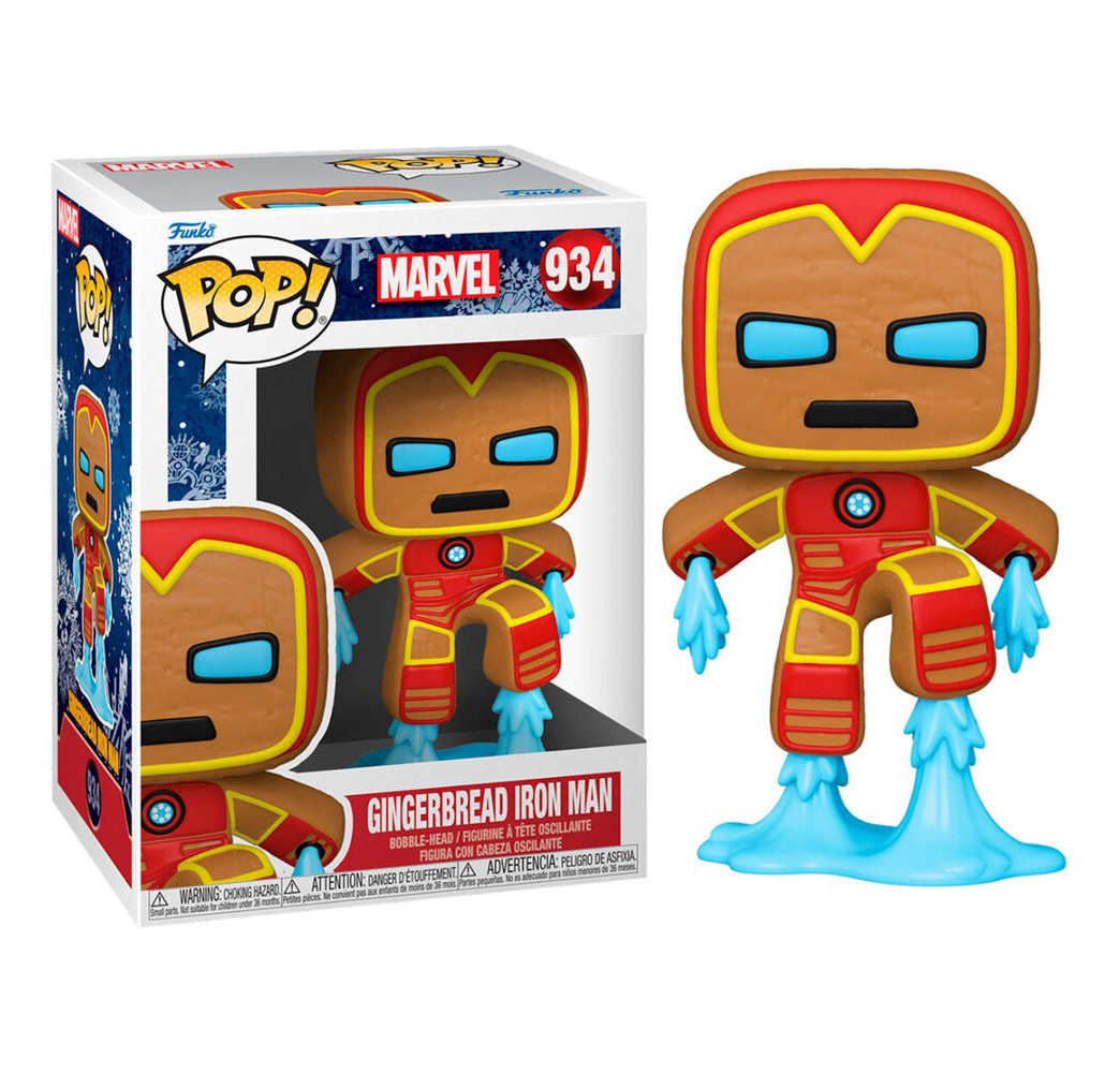 Funko POP Gingerbread Iron Man 934 – figurka kolekcjonerska Marvel