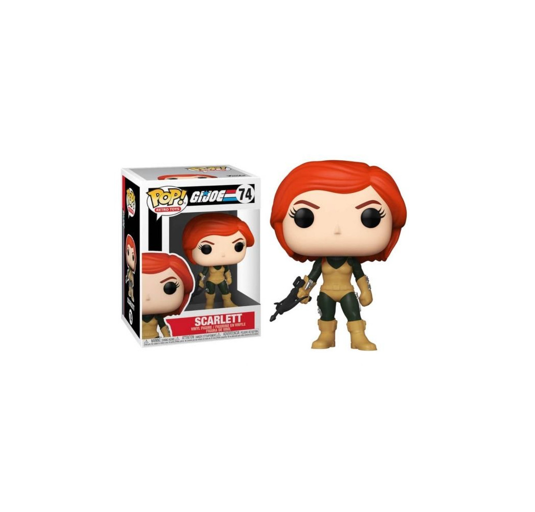 Funko POP GI Joe Scarlett 74 – figurka kolekcjonerska dla fana