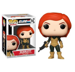 Funko POP GI Joe Scarlett 74 – figurka kolekcjonerska dla fana