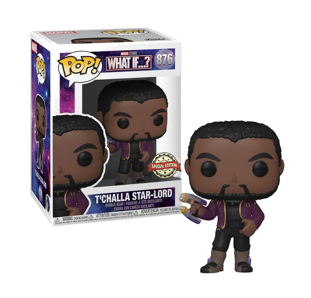 Funko POP What If T'Challa Star-Lord 876 – figurka kolekcjonerska Marvel