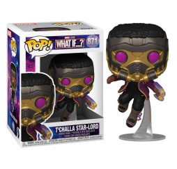 Funko POP What if T'Challa Star Lord 871 – figurka kolekcjonerska