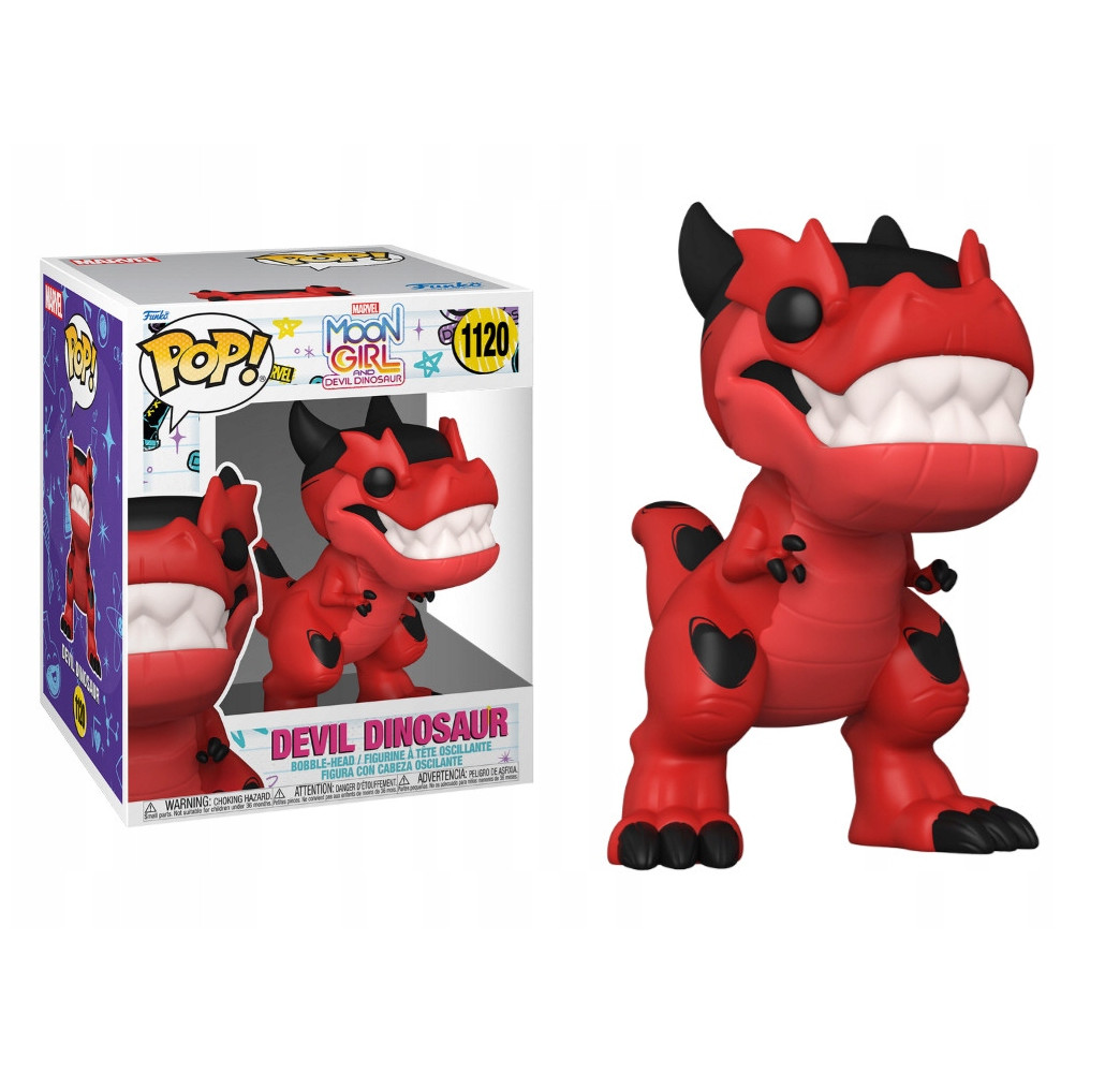Funko POP Marvel Moon Girl Devil Dinosaur XL – figurka kolekcjonerska