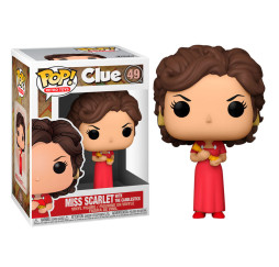 Funko POP Clue Miss Scarlet 49 – figurka kolekcjonerska Funko