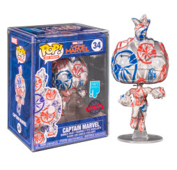Funko POP Captain Marvel 34 SE ART – figurka kolekcjonerska Marvel