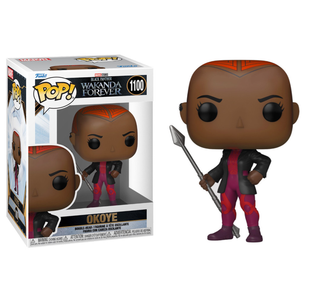 Funko POP! Okoye 1100 – figurka kolekcjonerska Marvel Wakanda Forever