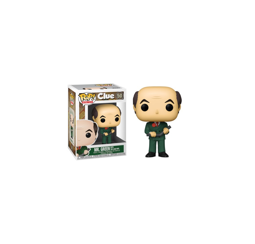 Funko POP Retro Toys Clue Mr. Green – figurka kolekcjonerska Funko