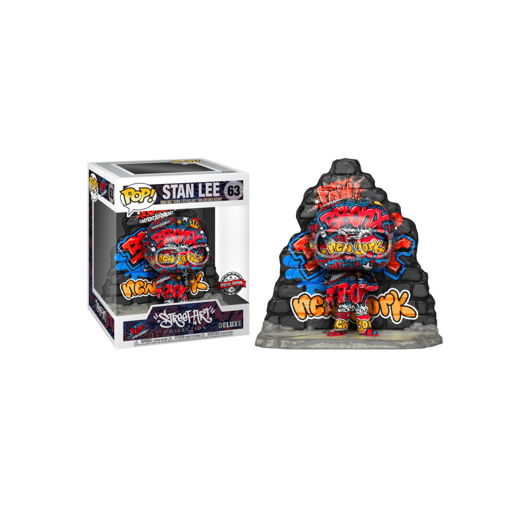 Funko POP Marvel Stan Lee Street Art DLX XL – figurka kolekcjonerska