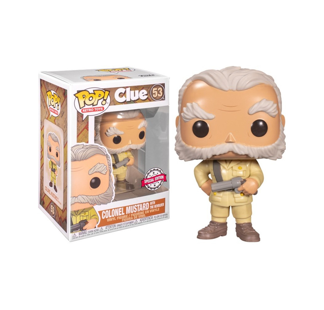 Funko POP Clue Colonel Mustard 53 SE – figurka kolekcjonerska Funko