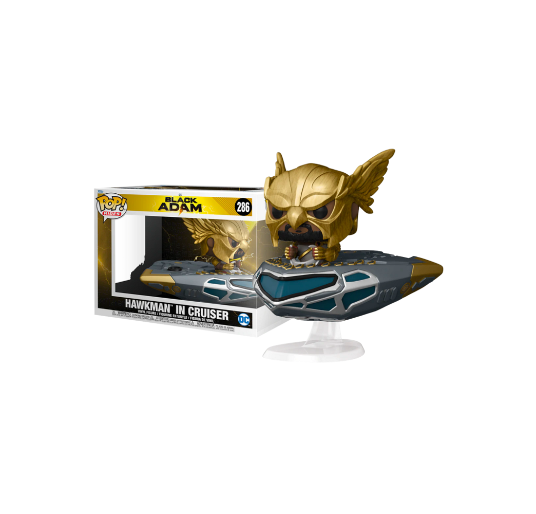 Funko POP Rides Black Adam Hawkman 286 – figurka kolekcjonerska