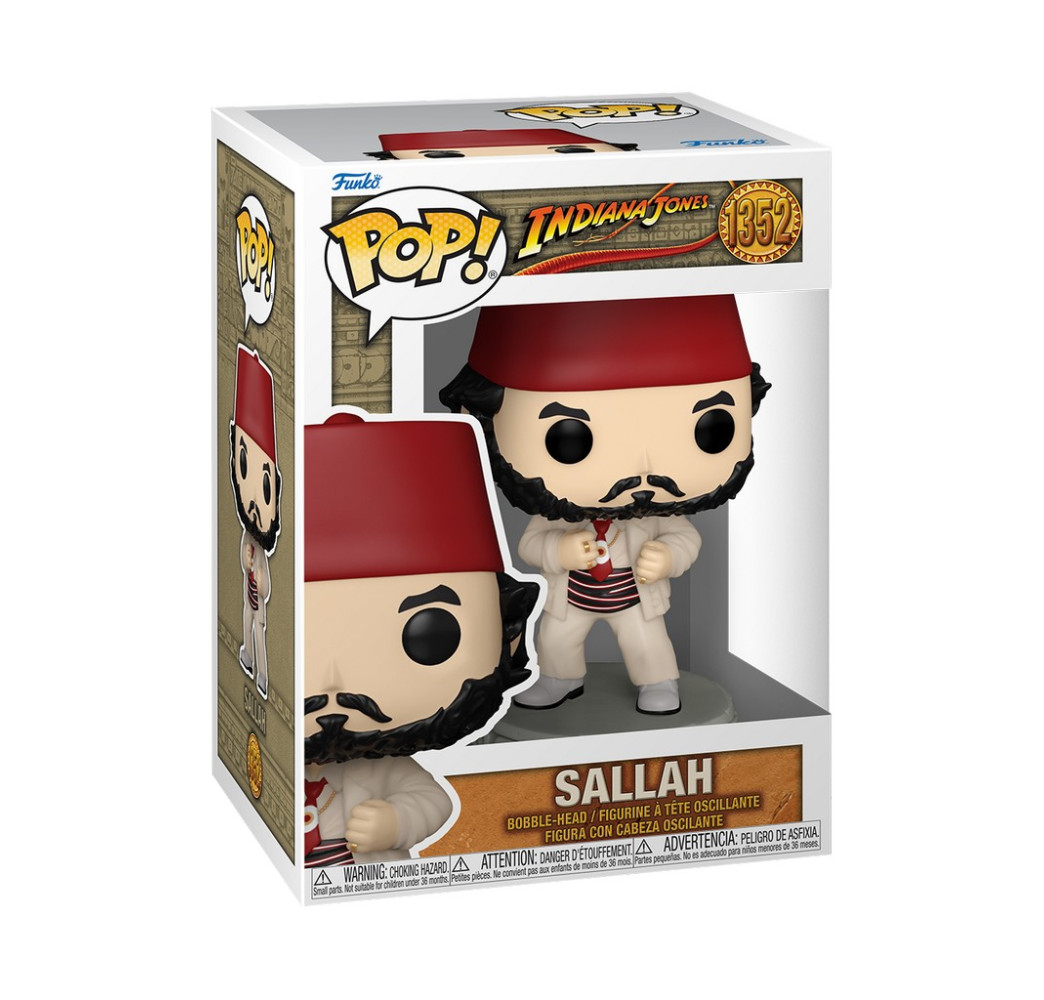 Funko POP Indiana Jones Sallah 1352 – figurka kolekcjonerska