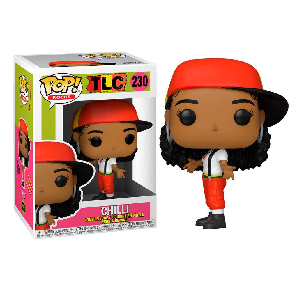 Funko POP! Rocks TLC Chilli 230 – prezent dla fana muzyki lat 90