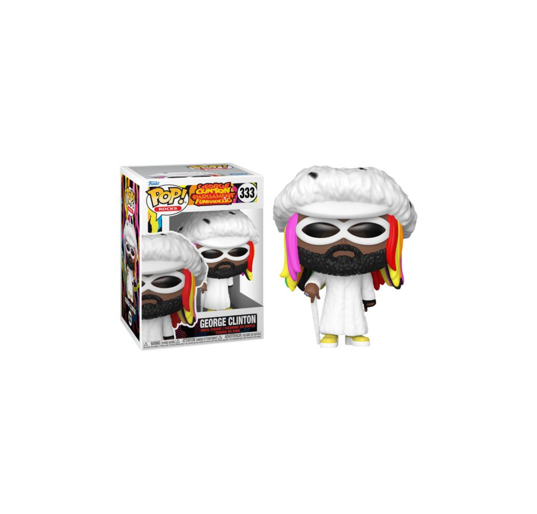 Funko POP! Rocks George Clinton 333 figurka – prezent dla fana muzyki