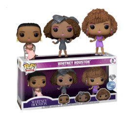 Funko POP! Rocks Whitney Houston 3-pack – prezent dla fanów muzyki