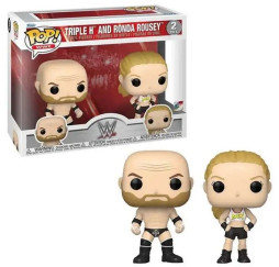 Funko POP WWE Triple H & Ronda Rousey 2pak prezent dla fana