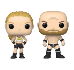 Funko POP WWE Triple H & Ronda Rousey 2pak prezent dla fana