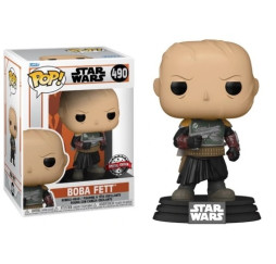 Funko POP Star Wars Boba Fett bez hełmu figurka kolekcjonerska