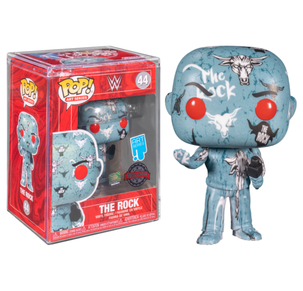 Funko POP Art Series WWE The Rock 44 SE – prezent dla fana wrestlingu