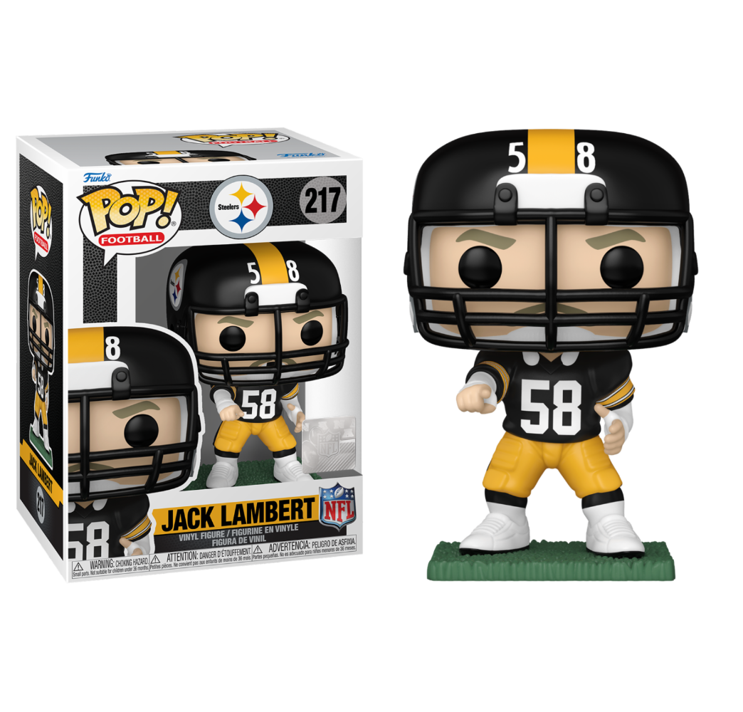 Funko POP NFL Steelers Jack Lambert 217 – kolekcja dla fanów sportu