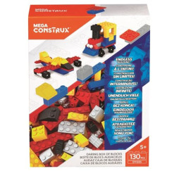 Mega Construx Daring Box 130pcs – kreatywne klocki dla dzieci