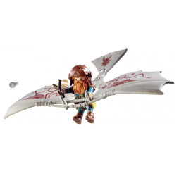 PLAYMOBIL 9342 Knights Dwarf Flying Machine – figurka kolekcjonerska