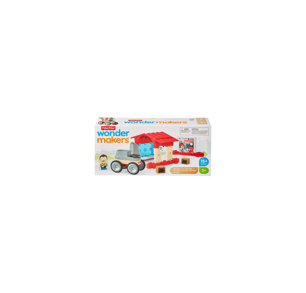 Fisher Price Wonder Makers Garaż klocki – kreatywna zabawka dla dzieci