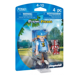 PLAYMOBIL 70561 Chłopiec z autem – zabawka dla małych fanów motoryzacji
