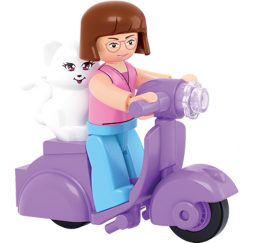 Klocki SLUBAN Fontanna 79 el. – kreatywna zabawka dla dzieci