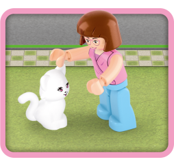 Klocki SLUBAN Fontanna 79 el. – kreatywna zabawka dla dzieci