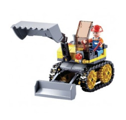 Klocki SLUBAN TOWN Mała Koparka 132el – prezent dla dziecka