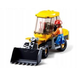 Klocki SLUBAN TOWN Ładowarka kołowa – zabawka dla dzieci