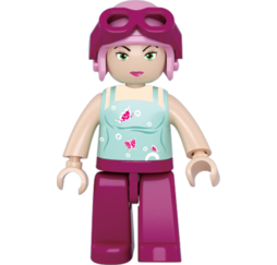 Klocki SLUBAN Motocykl 67 el. – kreatywna zabawka dla dziecka