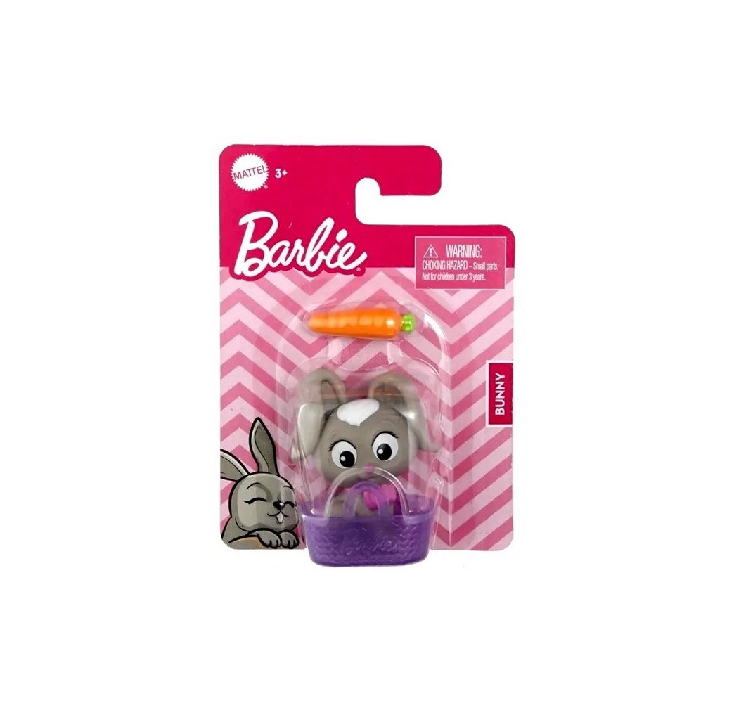Mattel Barbie Mini Królik w koszyku Bunny – figurka dla dzieci