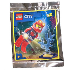 LEGO 952012 City Nurek z latarką – zabawka dla młodych odkrywców